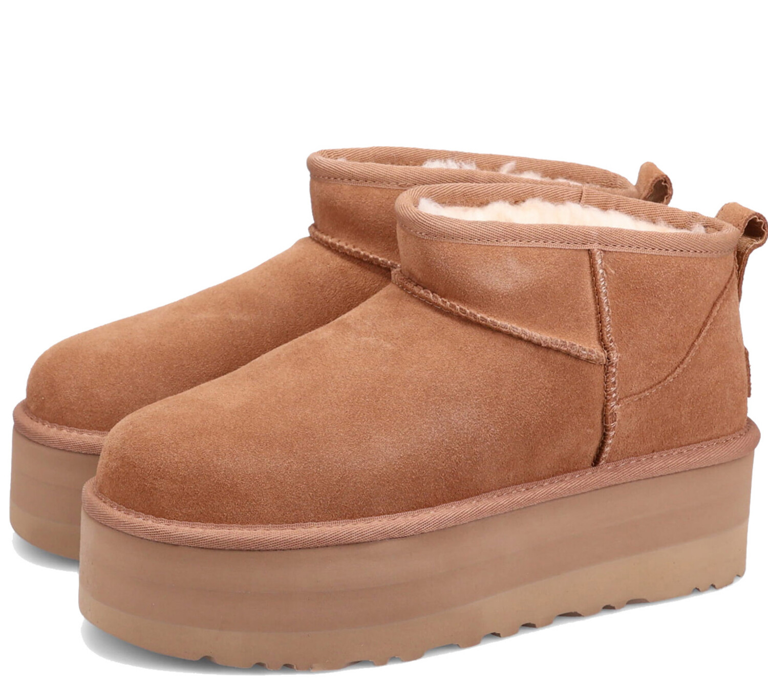 Brand New 100% Authentic UGG Classic Ultra Mini Platform Chestnut 1135092 Boots