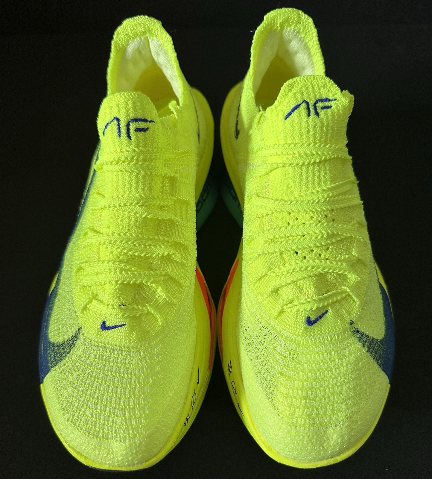 Nike Air Zoom Alphafly Next% 3 Volt Green Women Sz 5 Men 3.5 New Rare FD8315-700