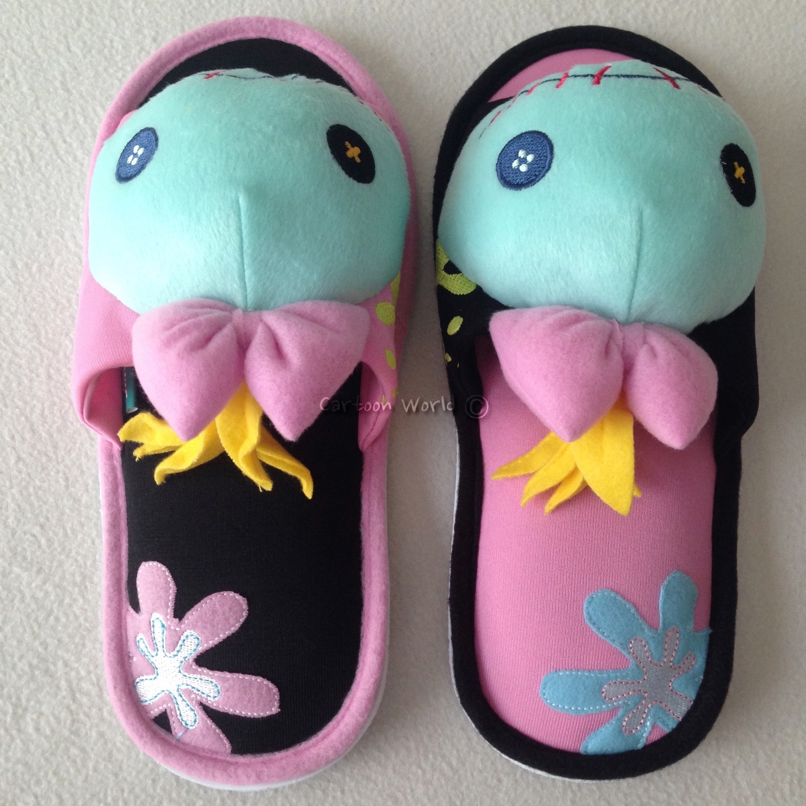 AUTHENTIC Disney Lilo & Stitch SCRUMP Slippers Shoes Sandal US size 6-10 UK 4-8