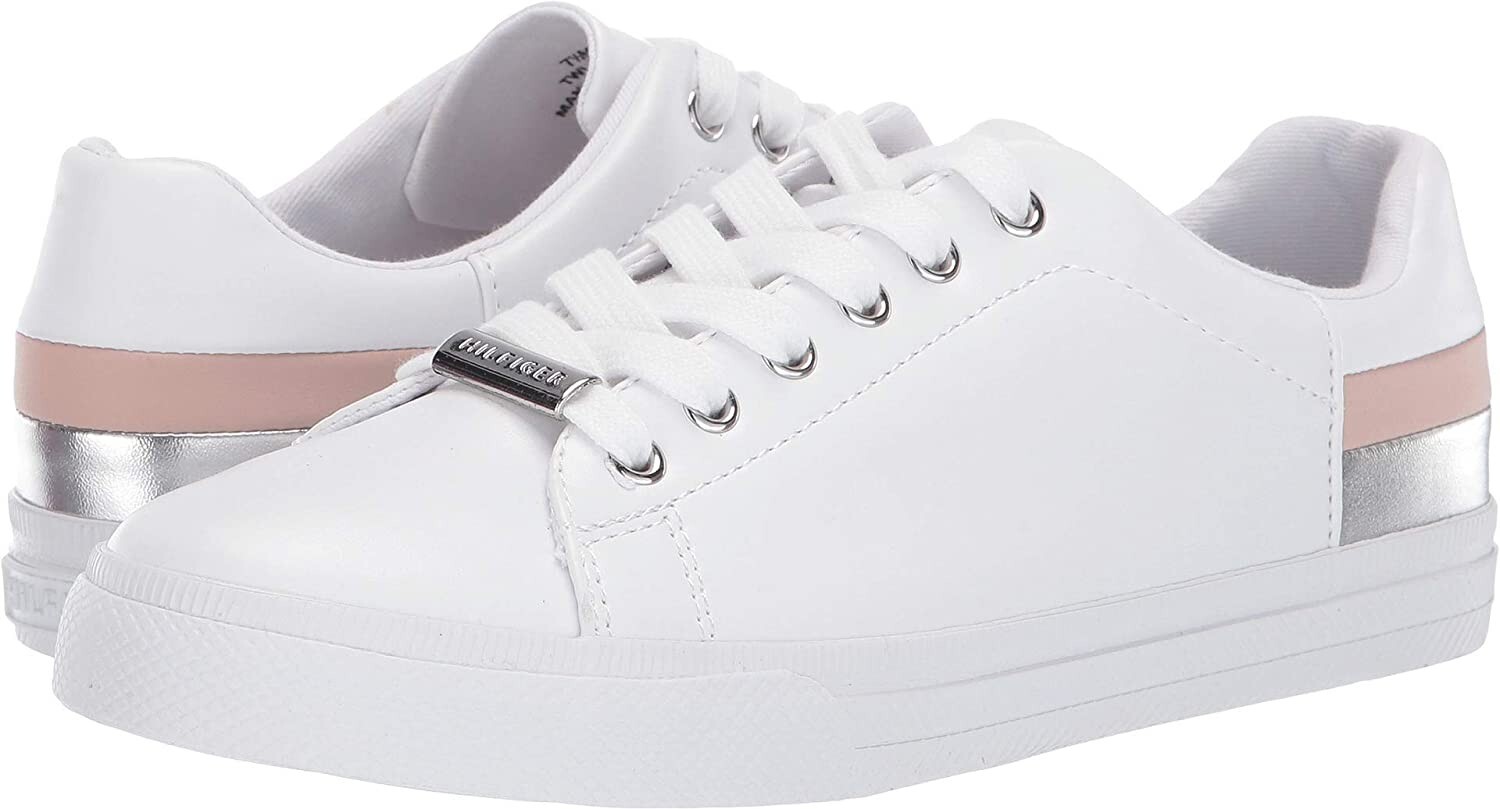 Tommy Hilfiger Z1179* Womens White Laddi2 White Multi Ll Fashion Sneaker Size 7M