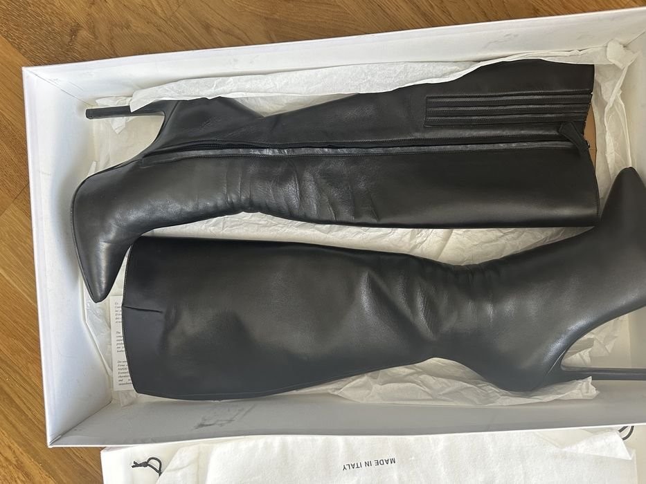 Women Nando Muzi Boots Black Leather 36