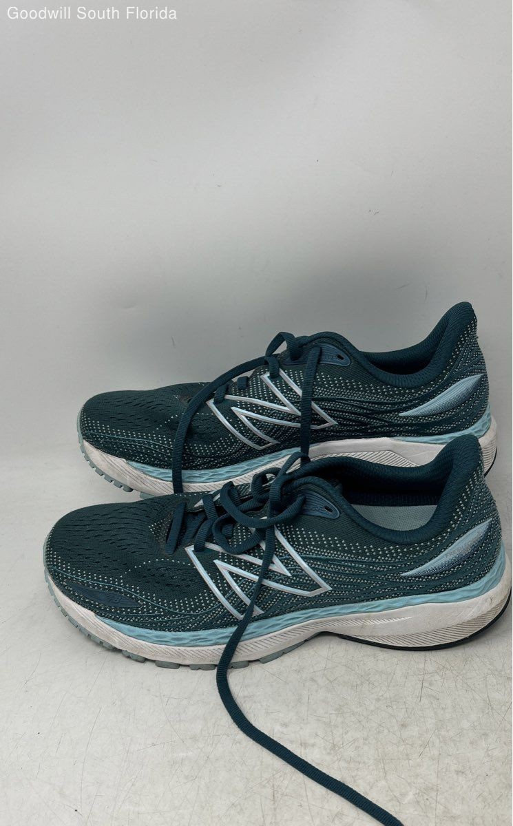 New Balance Womens Fresh Foam 860 V12 W860N12 Green Lace-Up Sneakers Shoes Sz 9B