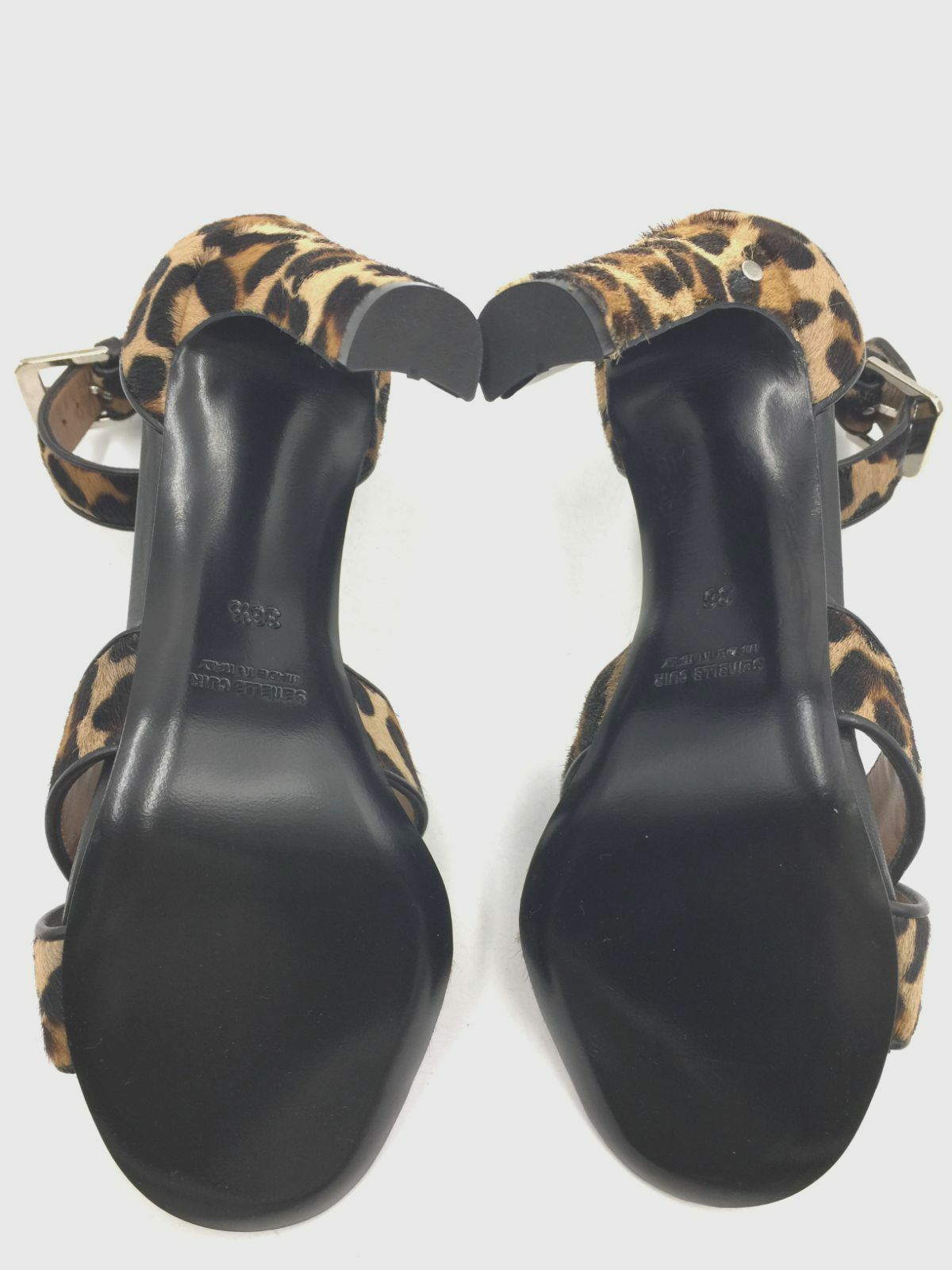 $395 Laurence Dacade Women’s Brown Crisscross Sandal Sz US 6 & 6.5/EU 36 & 36.5