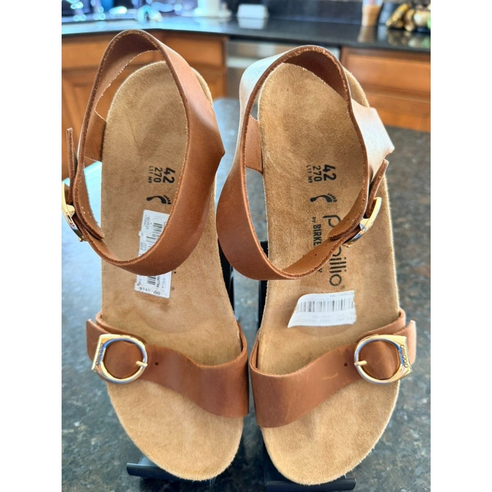 Birkenstock Papillo – Soley Ring Buckle Wedge – Size 42 (L11/M9) – NWT!