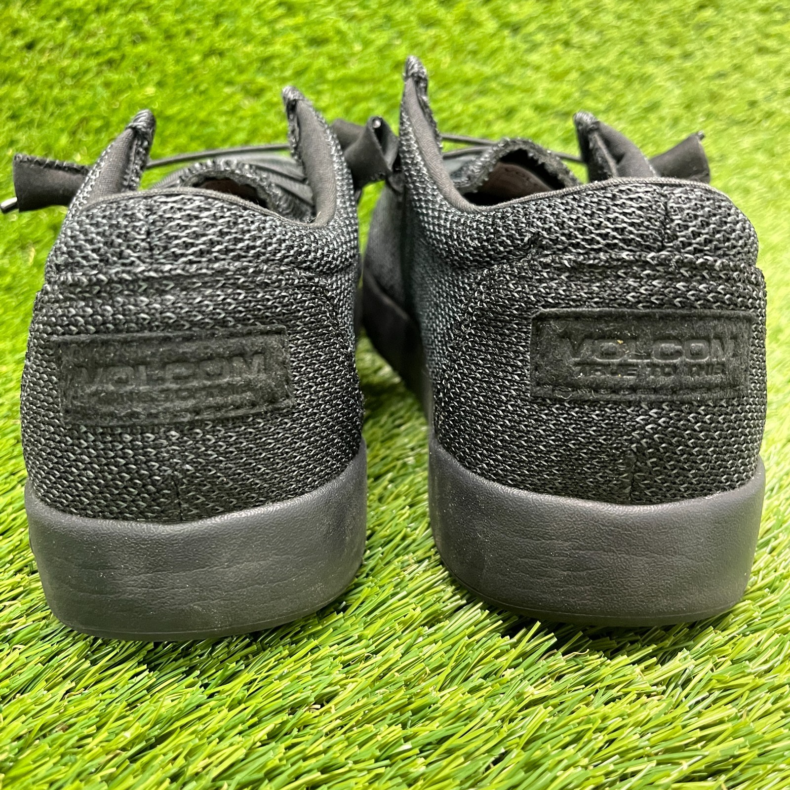 Volcom Chill Womens Size 7.5D Black Composite Toe Safety Work Slip-On Shoes