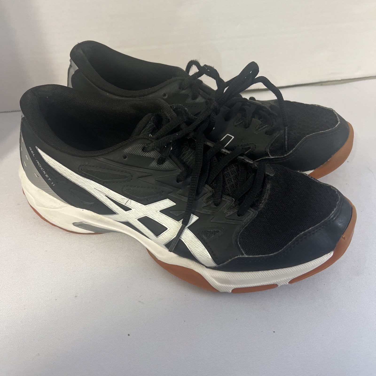 ASICS Gel-Rocket 11 Women’s Size 8 Court Shoes Indoor Volleyball Black 2023