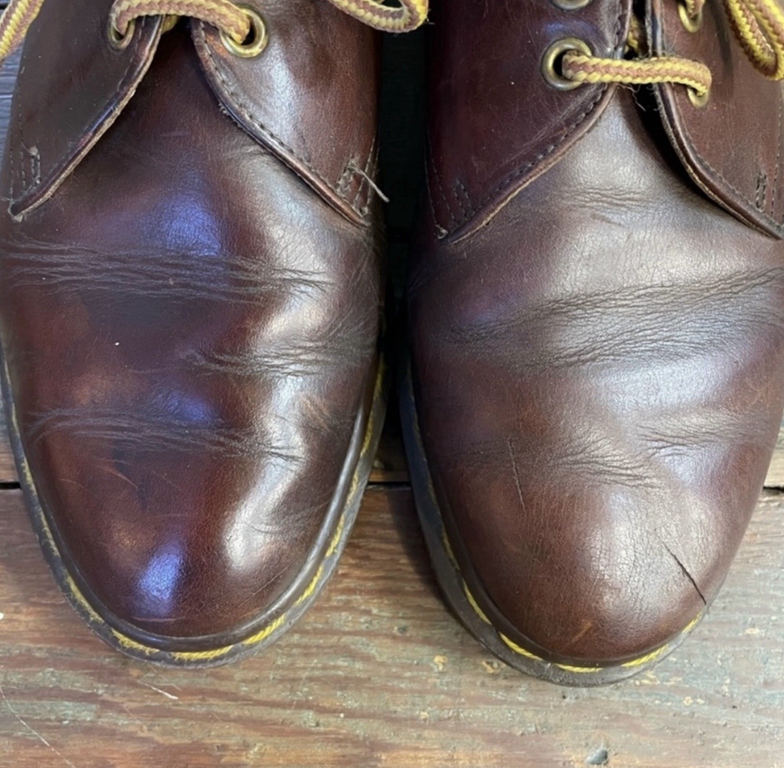 DR. MARTENS Made in England Rare 80’s 3-eye Oxfords AW 1484 – M 9, W 10|🧡🎀