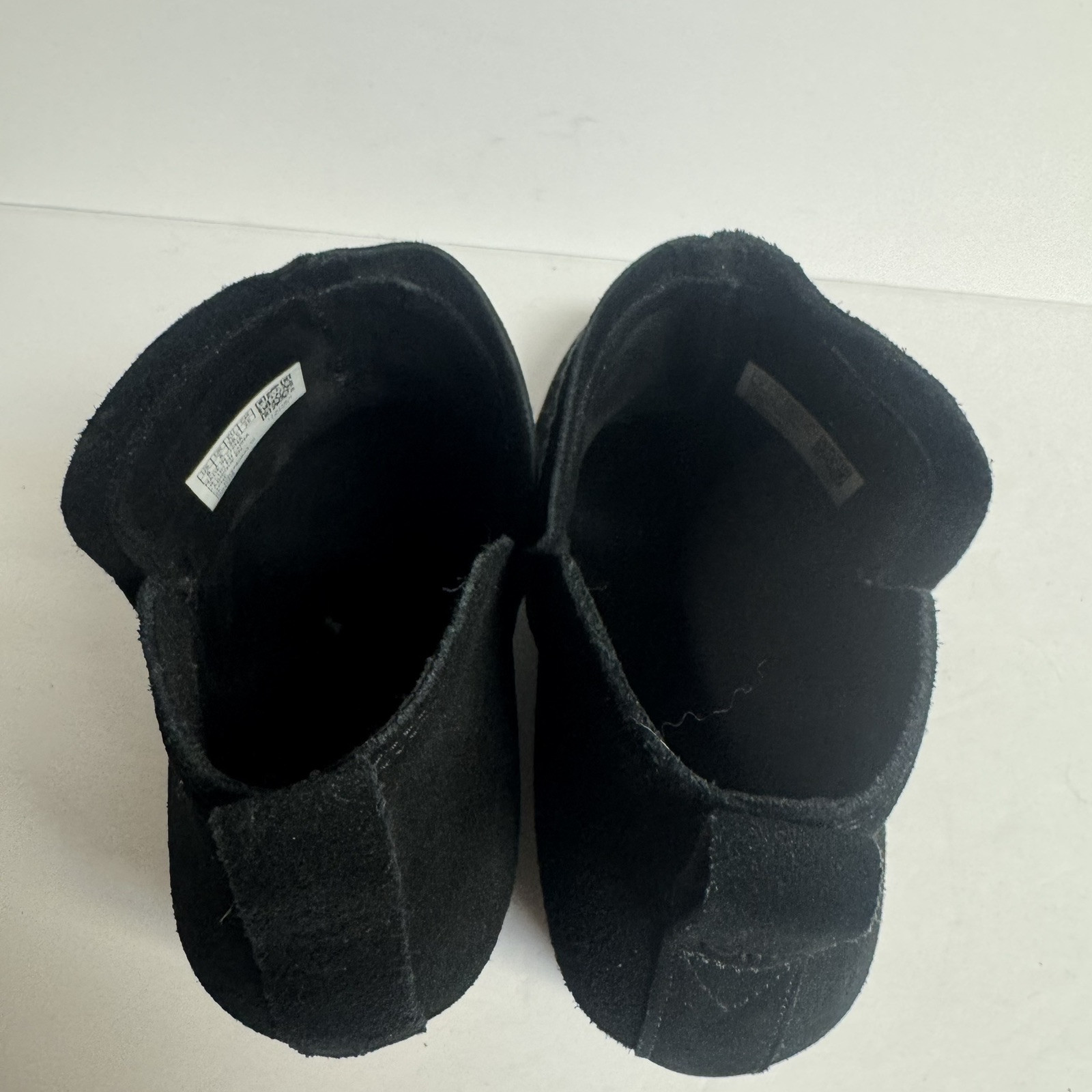 Tom’s Womens Kaia Boot Black Suede Size 8 M