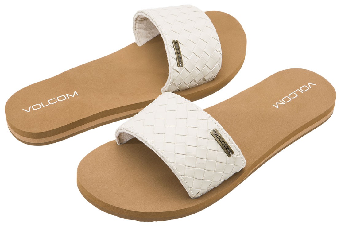 Volcom Simple Slide Braid – Cream – New