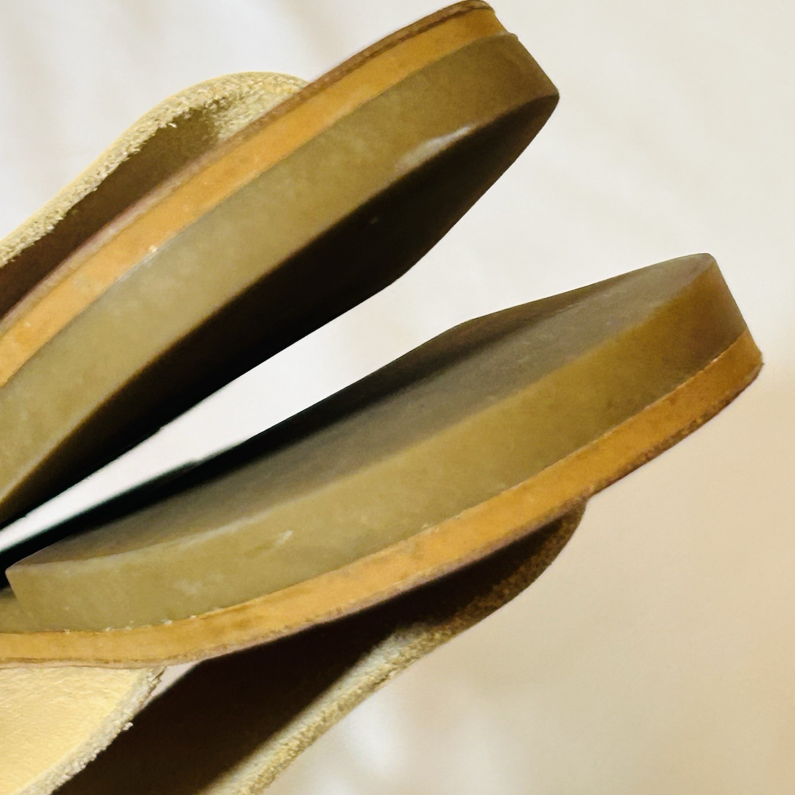 Lucky Brand Ari Thong Leather Sandals flip flop Sz 7.5 Festival Boho Hippie