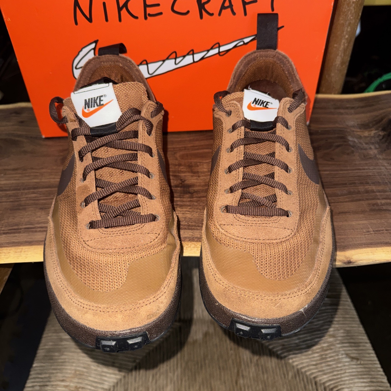 Size 10M/11.5W – Tom Sachs NikeCraft General Purpose Brown DA6672 201