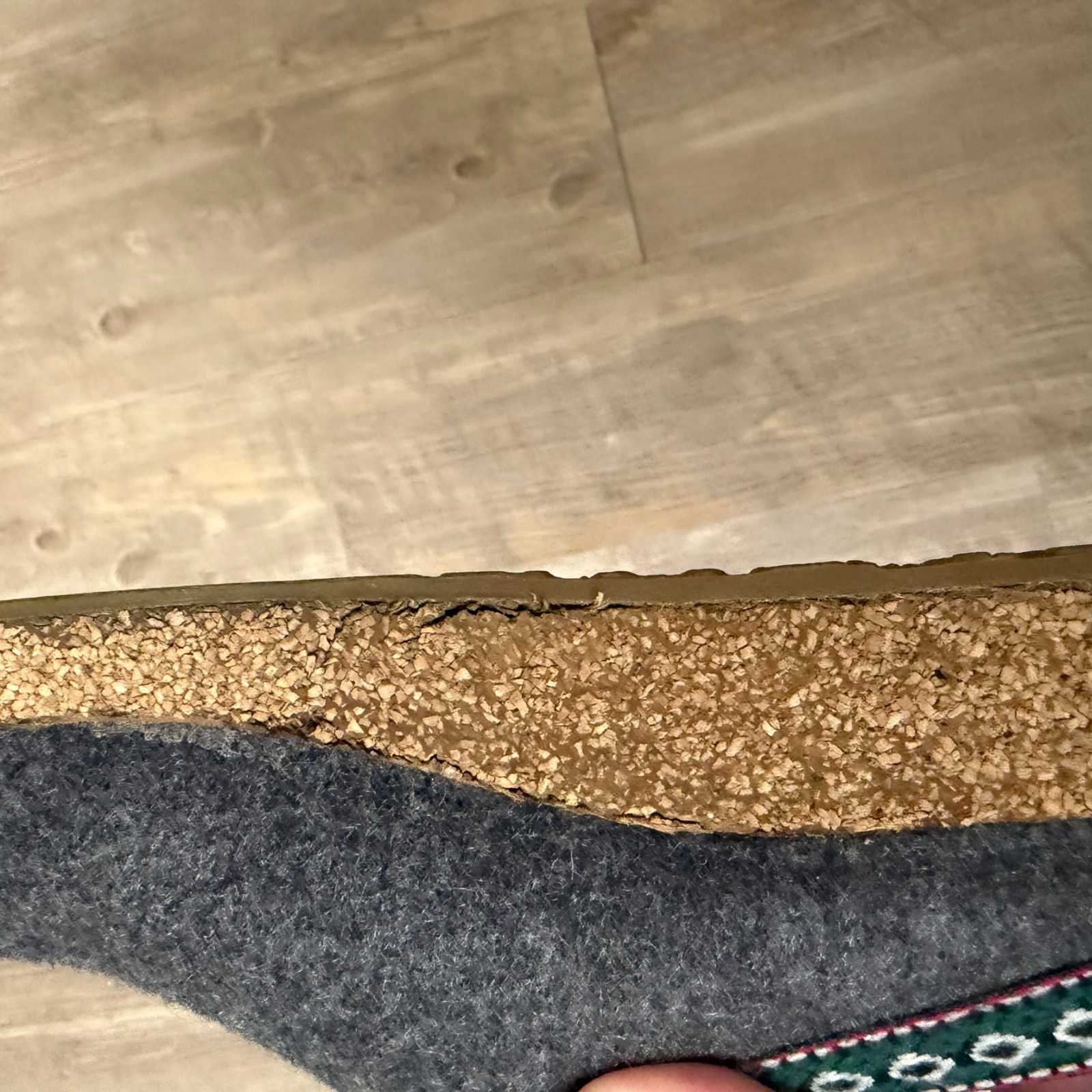 Haflinger Women’s Grizzly Wool Glog Size 38 7.5