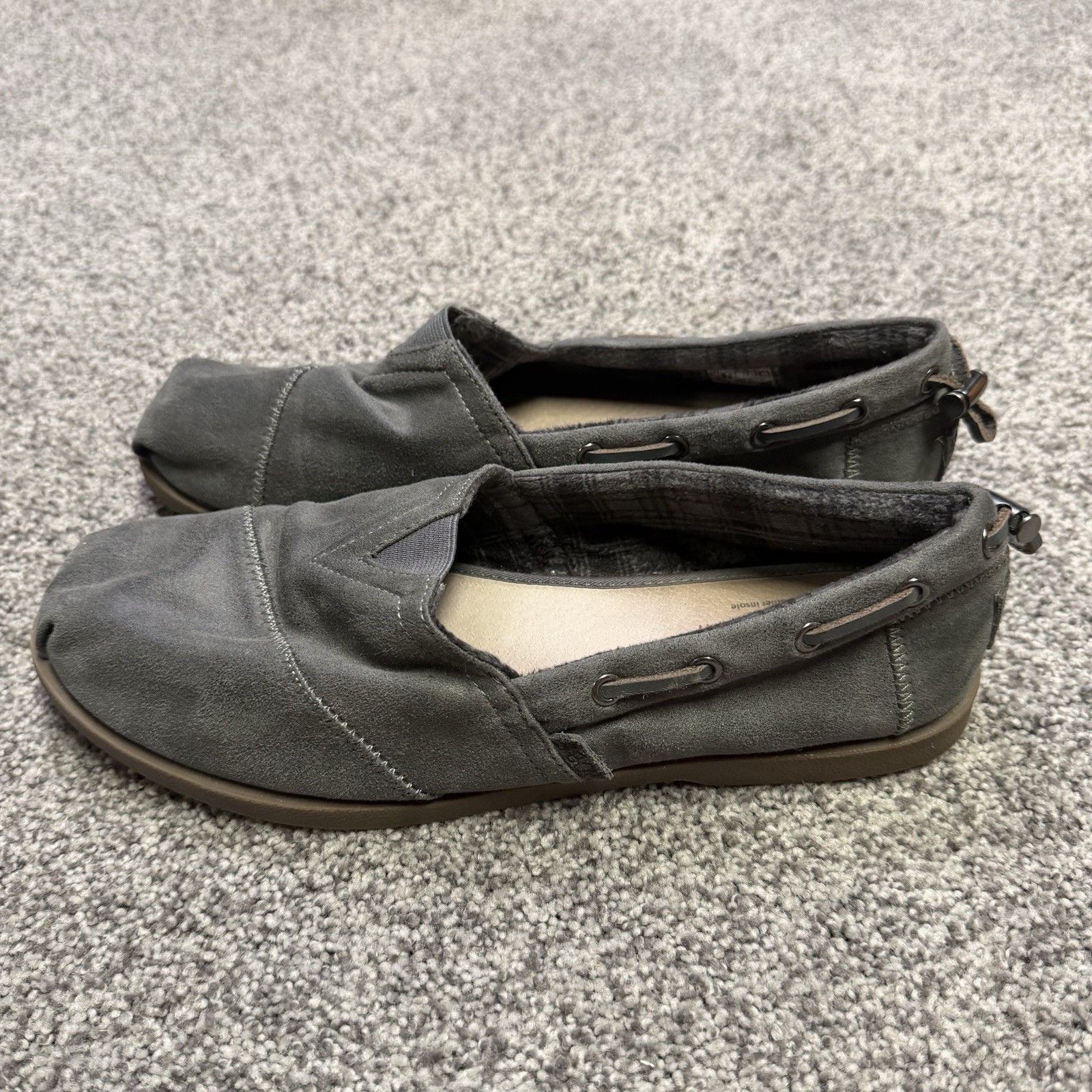BOBS by Skechers Chill Lux Loafers Women’s 10 Brown Memory Foam Slip On