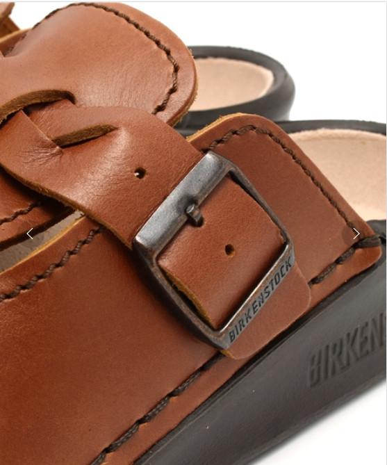 Birkenstock Boston leather clogs with braided strap Antwerpen EU 36 US 5-5.5 M