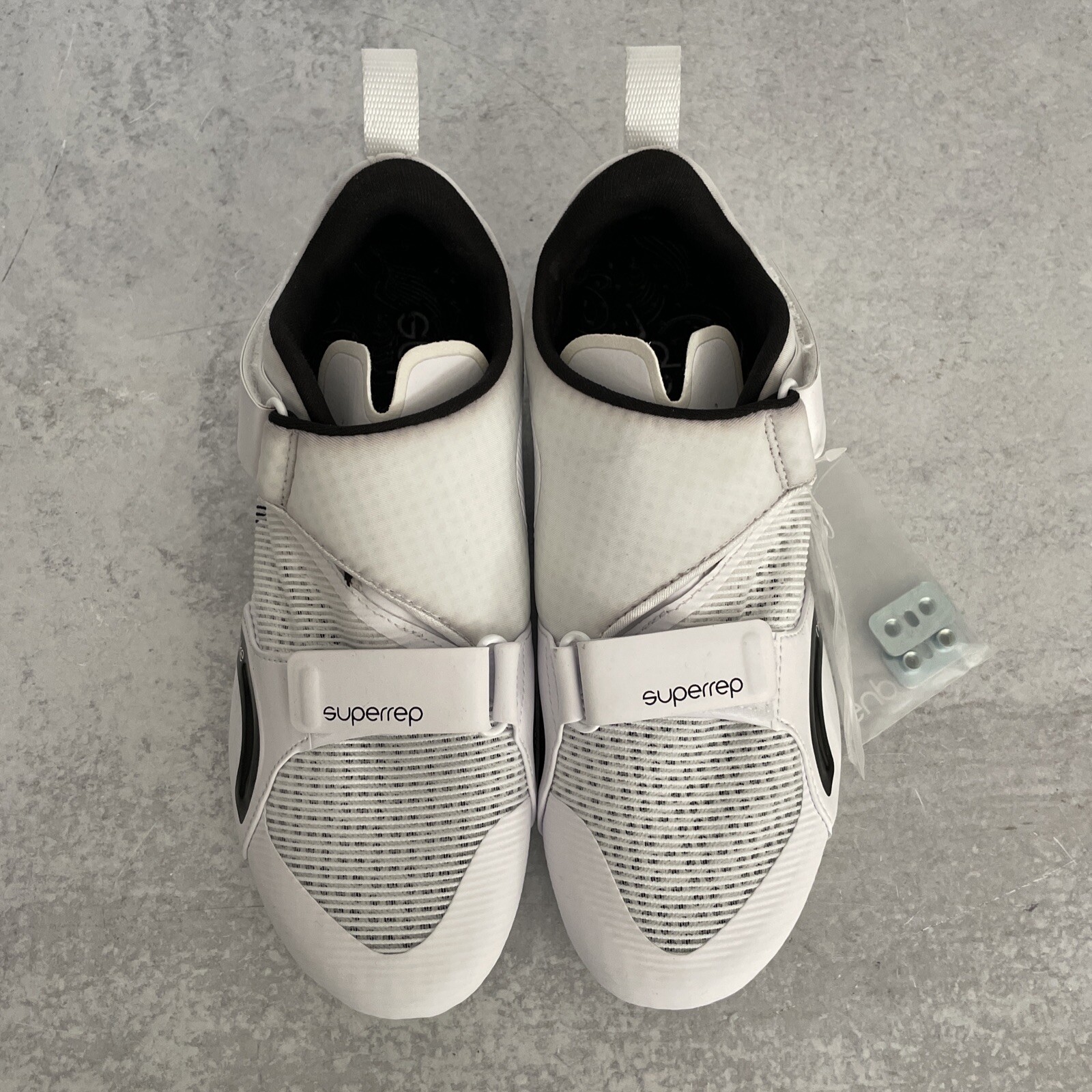 Nike SuperRep Indoor Cycling Shoes CJ0775 100 Women Size 7.5 White MSRP $120