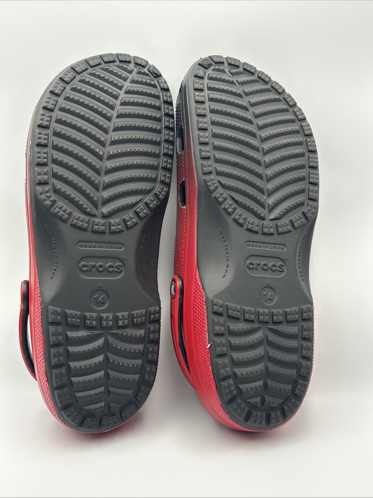 Crocs X Rutgers University Collaboration Classic BAE Clog W 8 Limited Edition