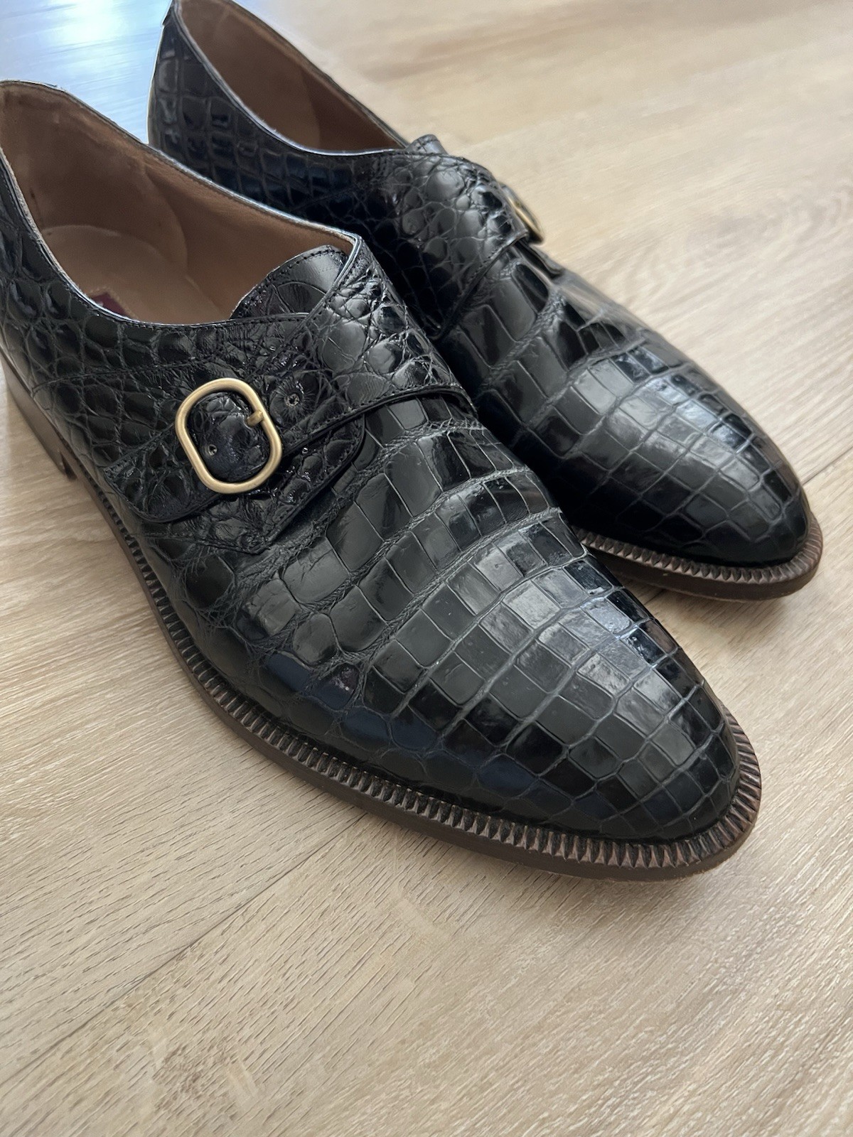 Moreschi Woman’s Alligator/Crocodile Shoes 38.5 – 8.5