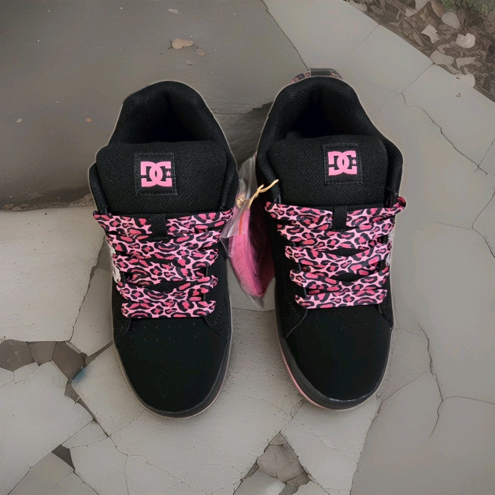 Women’s DC Gaveler SE – Black/Pink/Leopard