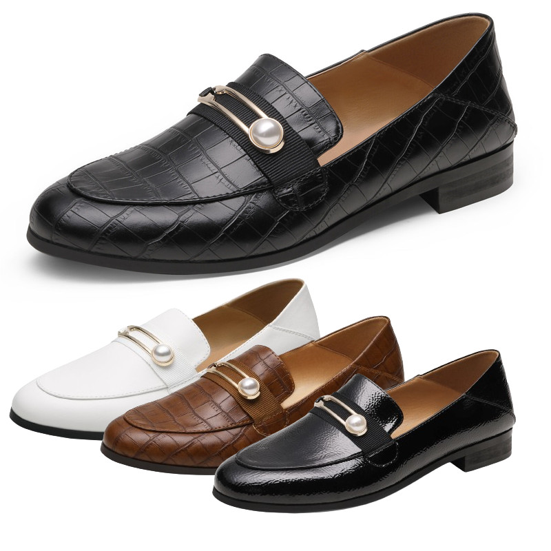 Women Loafers Shoes Casual Shoes Slip On Moccasin Boat Shoes US Size 5-11
