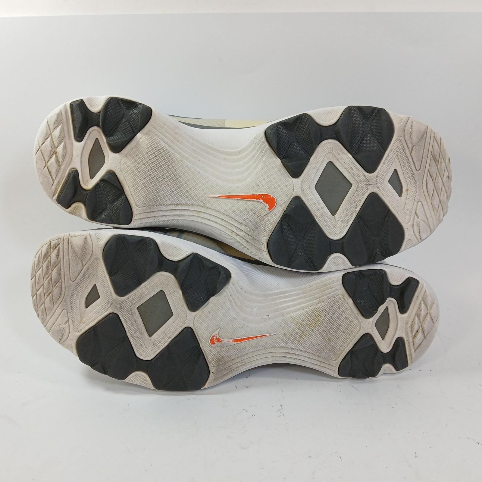 NIKE Lunar Summer Lite 2 Golf Shoes Sz 7 W White Gray 628541-002