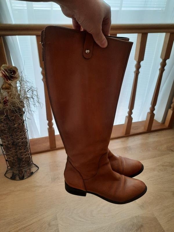 women clarks boots brown leather 37 #7B8V