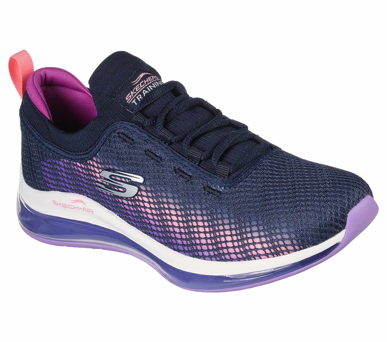 Skechers VIVID BLUSH / Woman’s / Skech-Air / Machine Washable / NAVY LAVENDER