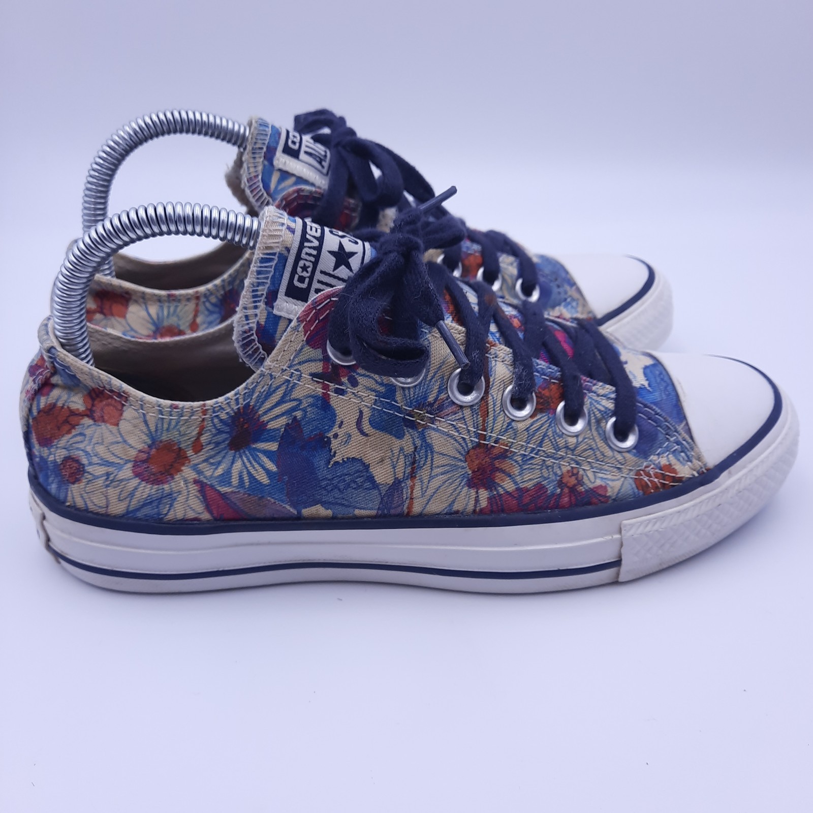 Converse All Stars Chuck Taylor Flower Pattern Womens Size 7