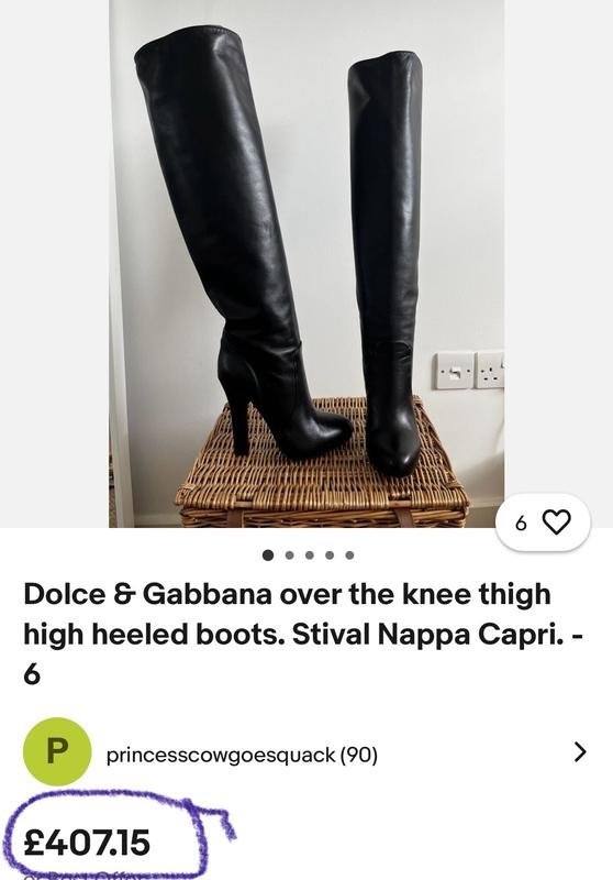 Women Dolce & Gabbana boots brown suede 38