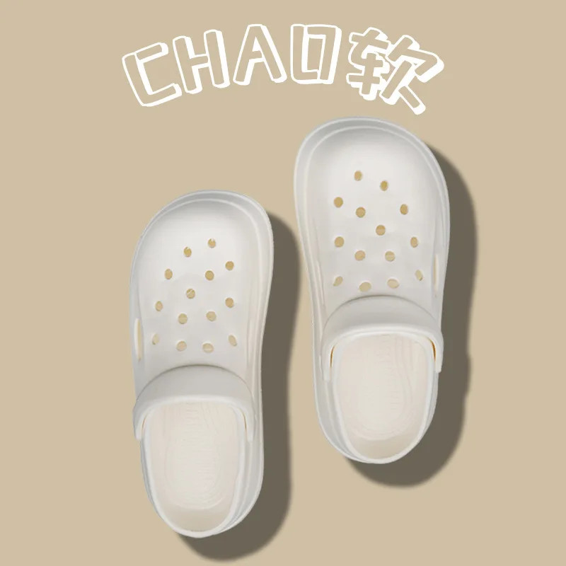 Unisex Thick Bottom Anti-slip Summer Outdoor Sandals Slippers Beach Shoes Breath