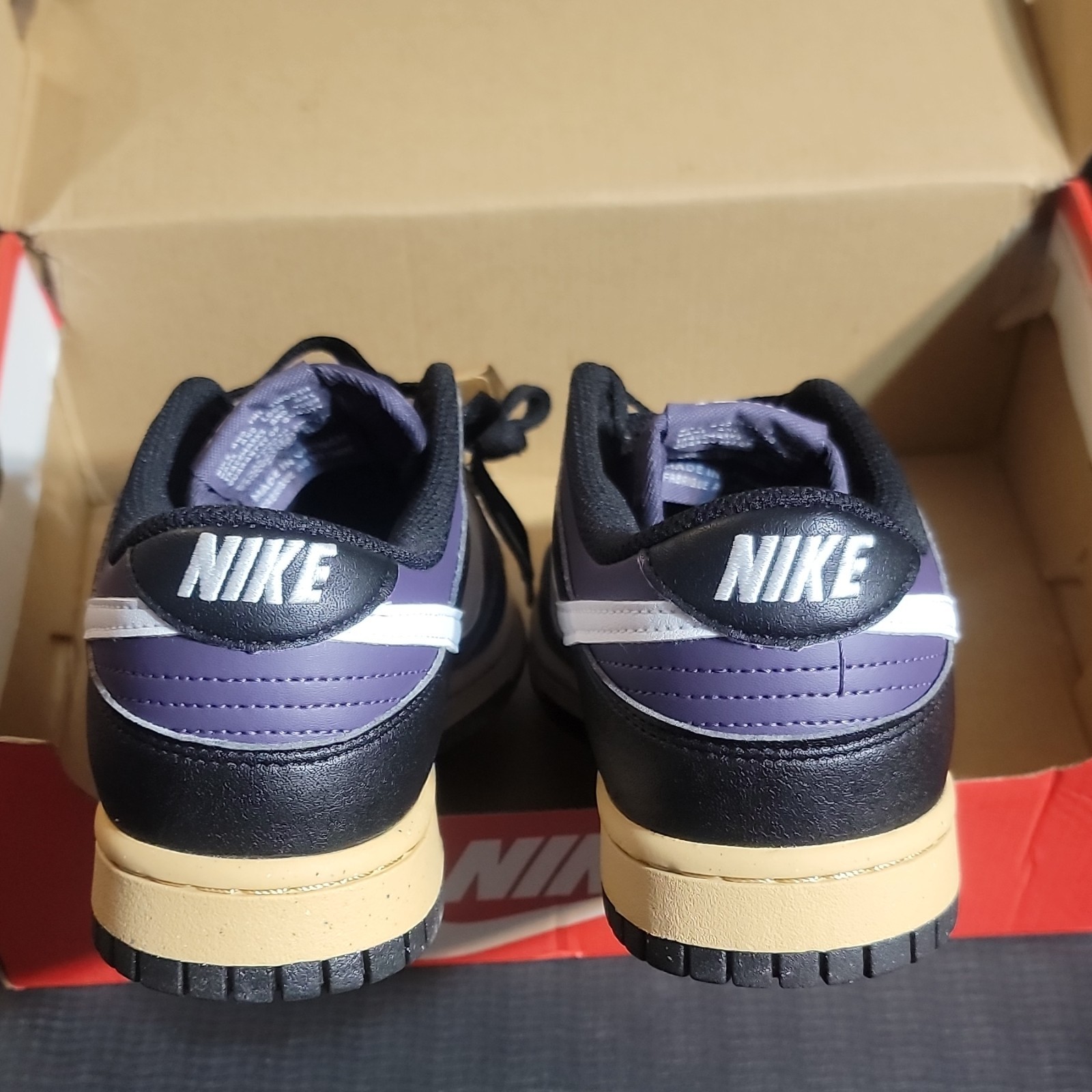 Nike Dunk Low Next Nature W Women’s Sneakers Dark Raisin White Black DD1873-500