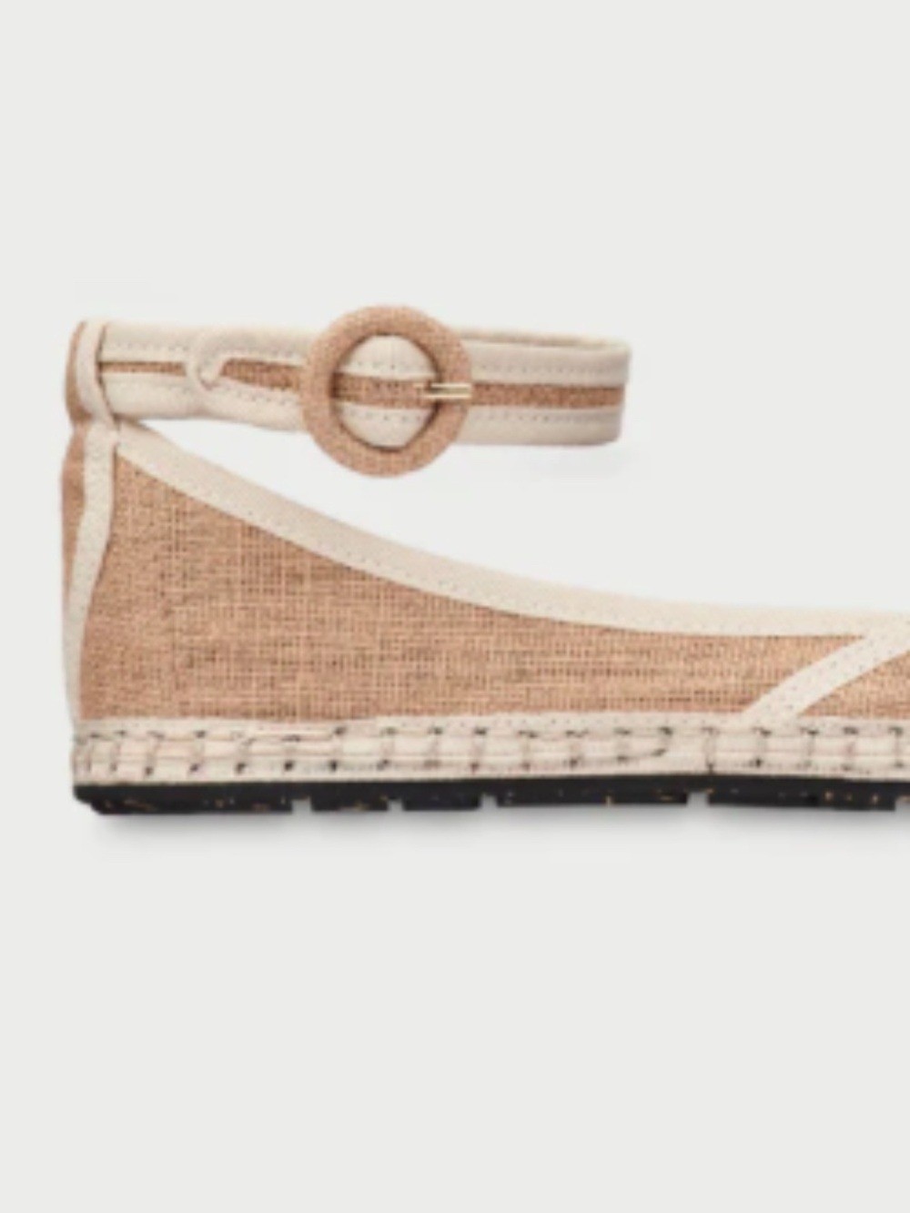 Flabelus Cordelia Linen Flats for Summer 10 11 42 NIB NEW NWT