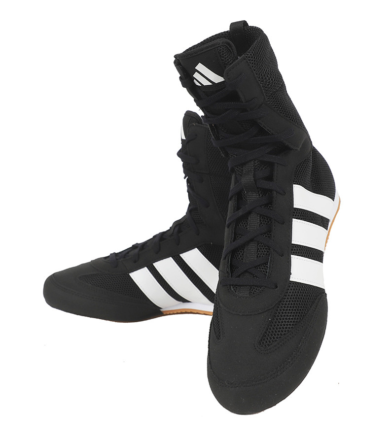 adidas Box Hog Classic Boots Unisex Casual Sports Training Shoes Black JQ8538