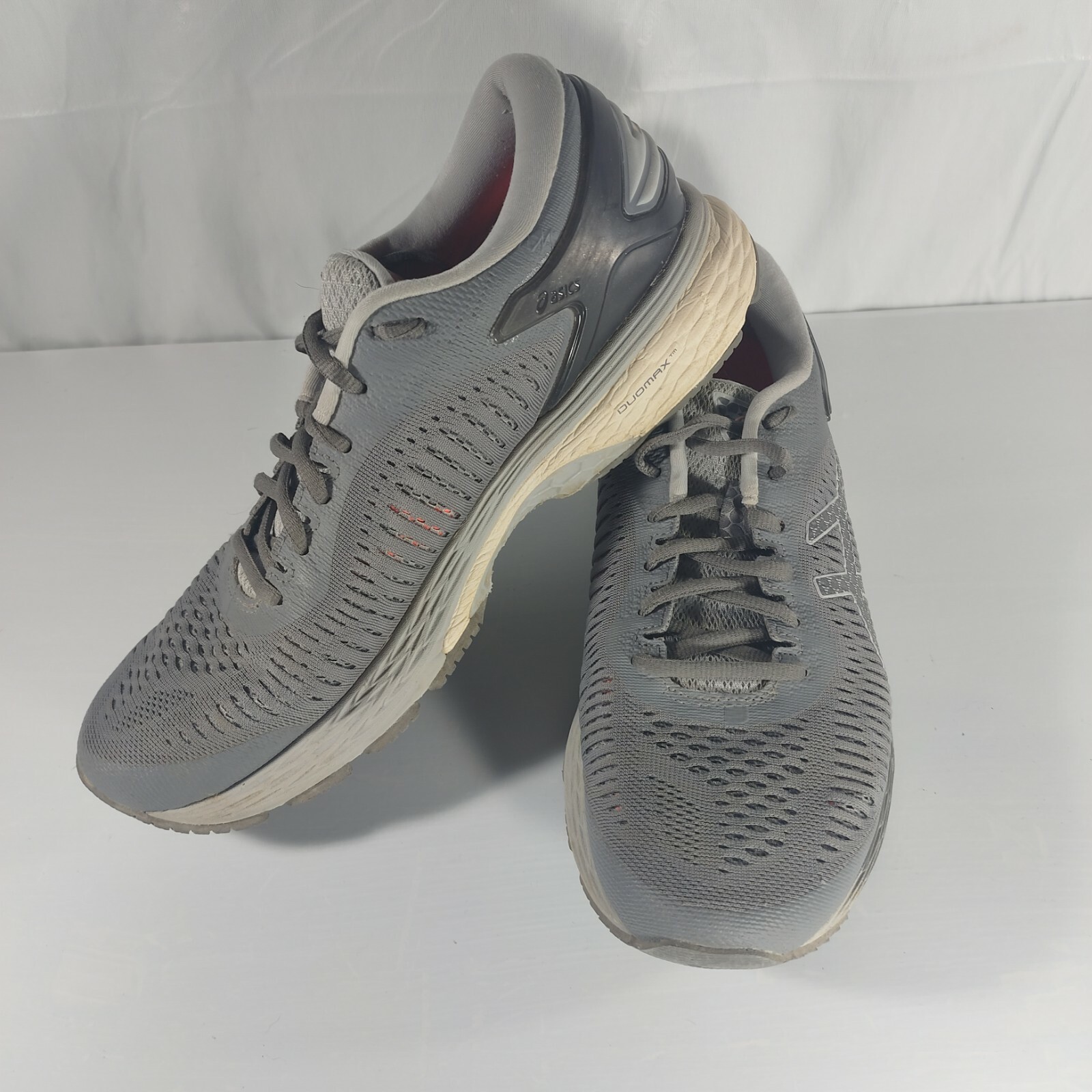 ASICS Womens 9 US Gray Gel-Kayano 25 Running Shoes 1012A026 Sneakers