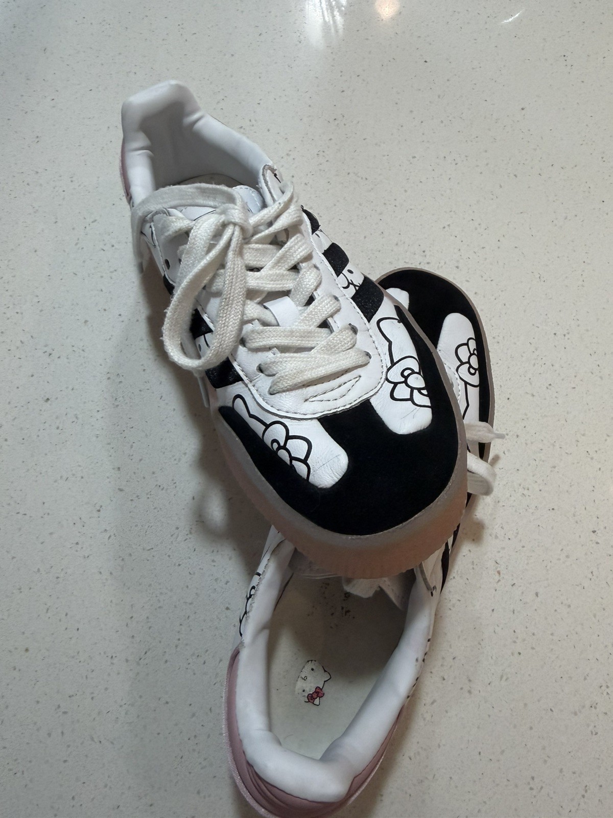 Hello Kitty x adidas Sambae White Black Clear Pink W
