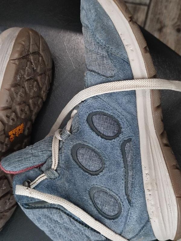 ladies jack wolfskin boots grey 37.5