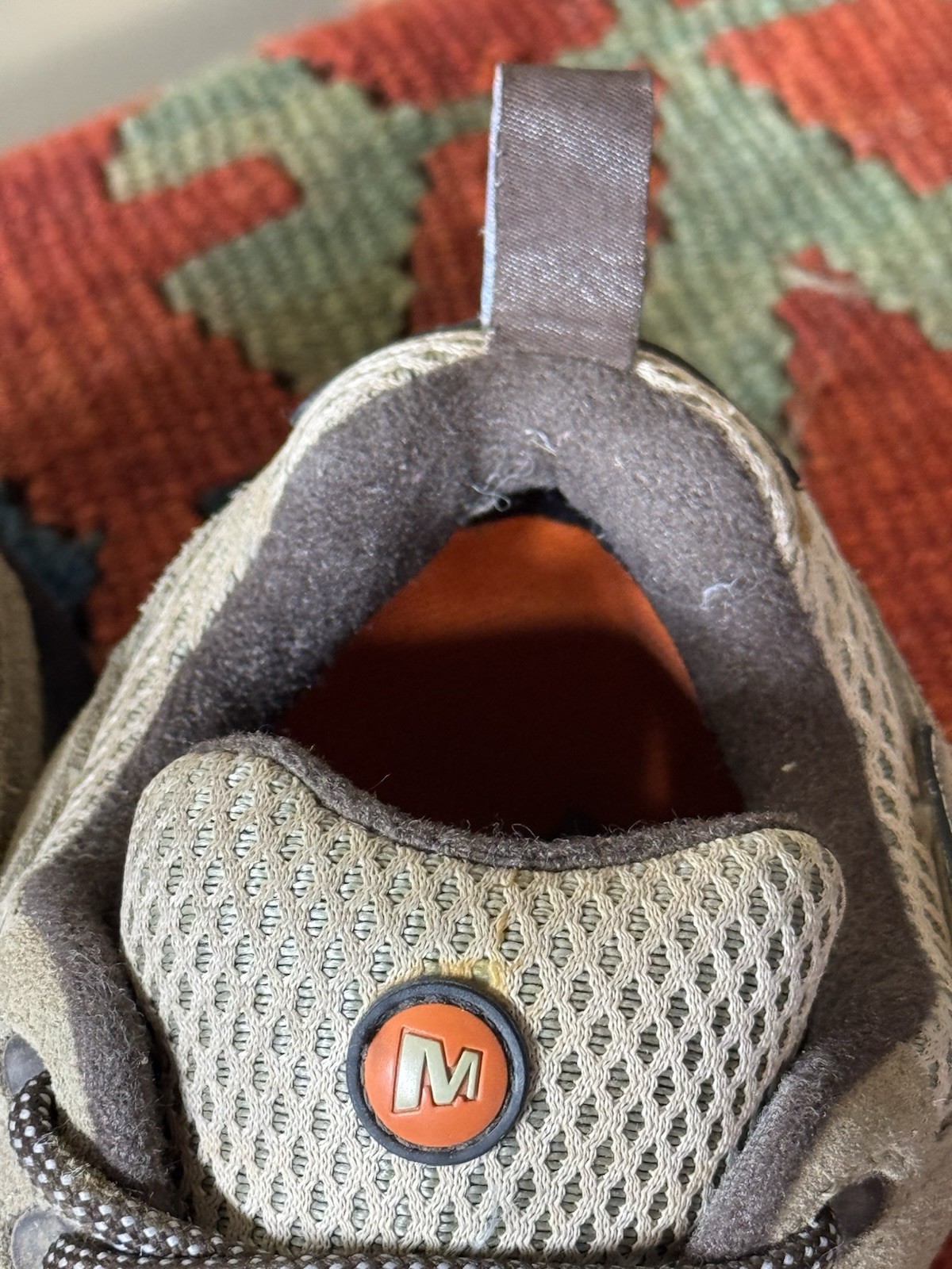 MERRELL Moab Waterproof ‘Dusty Olive’ Women’s Size 7.5 J88796 Hiking Shoes