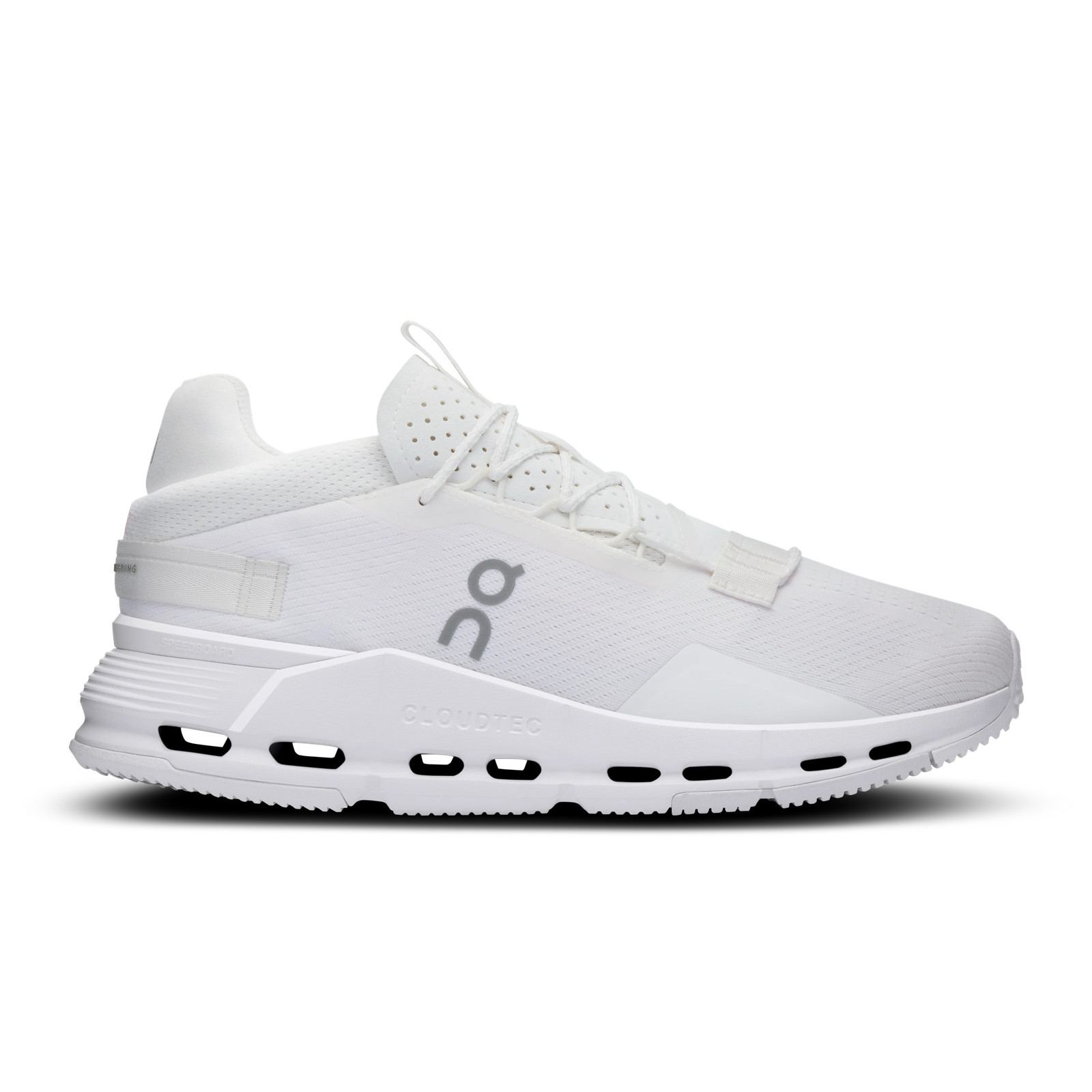 Women’s On Cloudnova 2, All White, 8 B Medium US