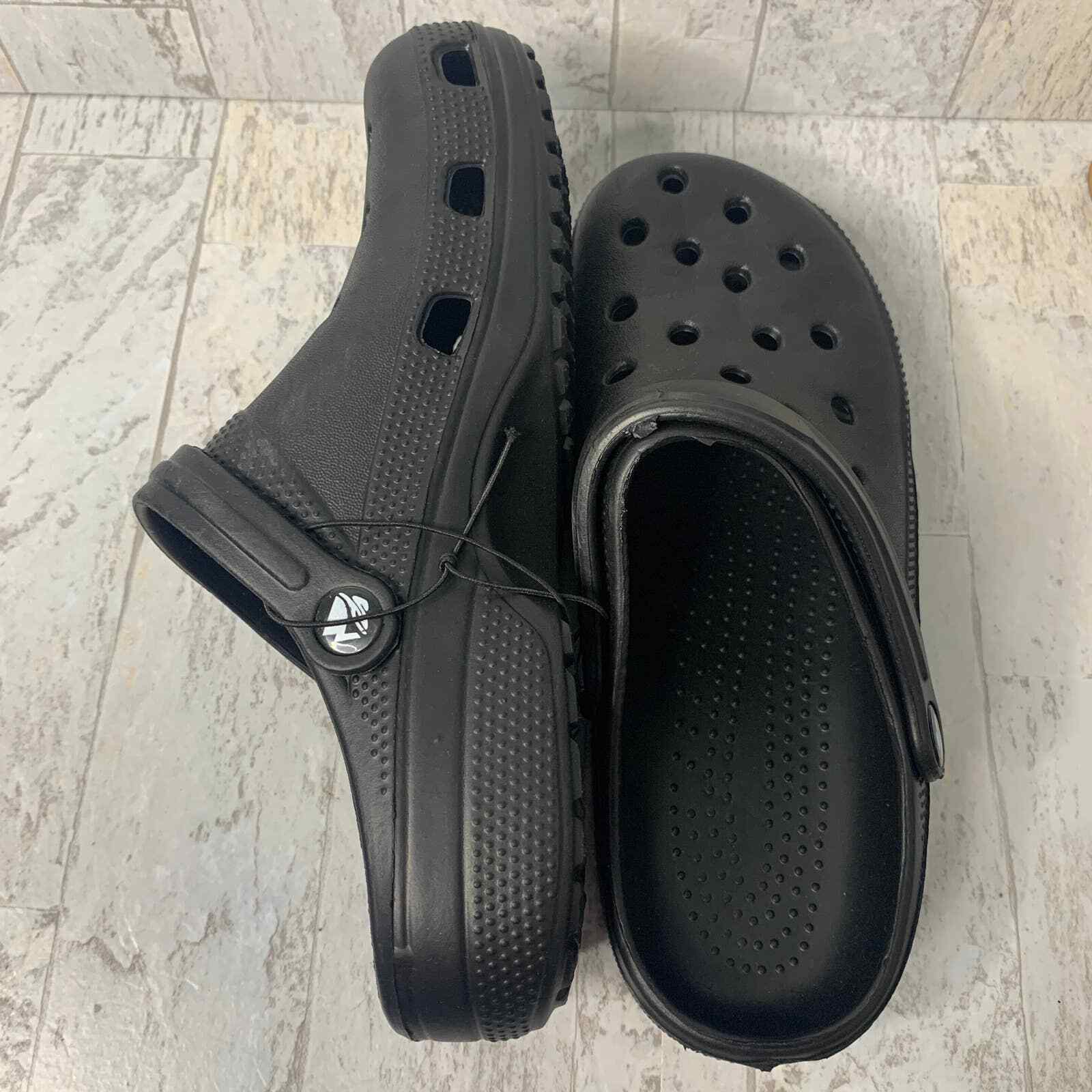 Ocean+ Coast Womens Clogs Size 10/40 Black Oslo Closed Toe EVA Foam Adjustable