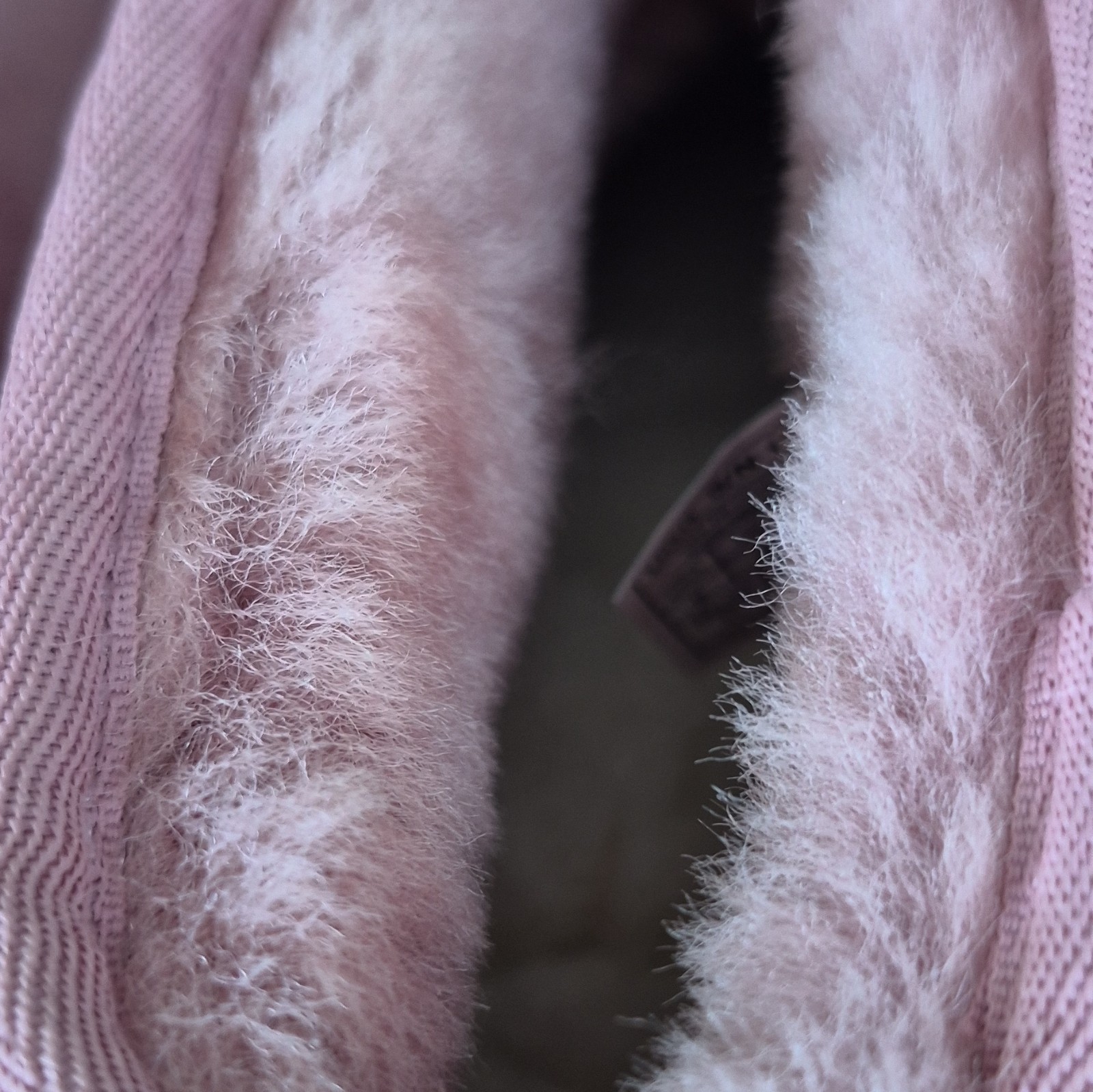 UGG Classic Ultra Mini Pink Suede Sheepskin Lined Ankle Bootie Round Toe 8