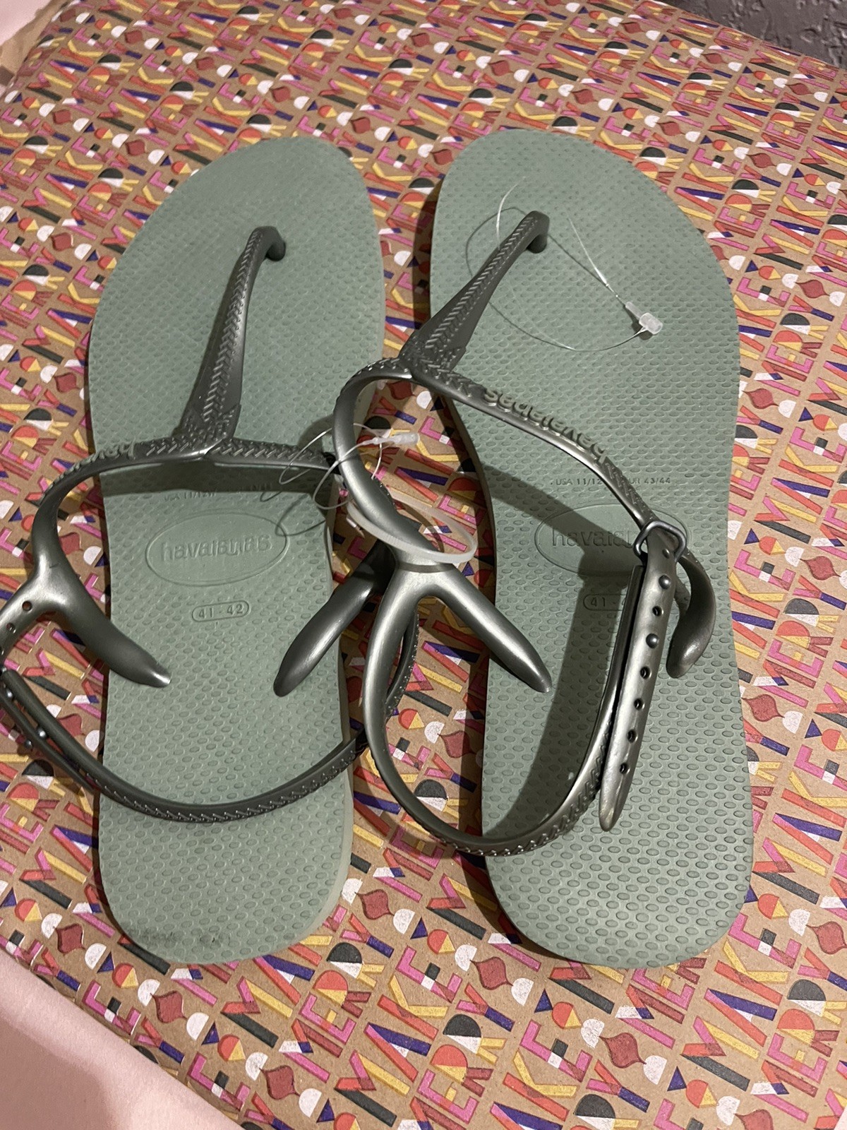 #-77- Havaianas Flip Flop Sandals Sandal SZ 9 / 10 US