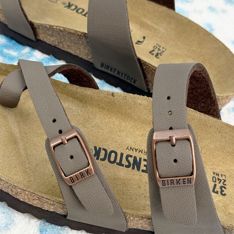 Birkenstock Mayari Mocha Birkibuc Women’s Shoes Casual Thong Sandals