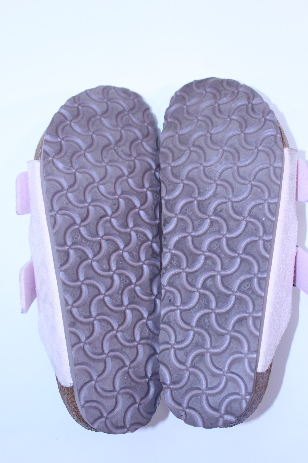 Women Birkenstock 39 Sandals Slip-On Shoes Germany Slides L8 M6 Paisley Pink GUC