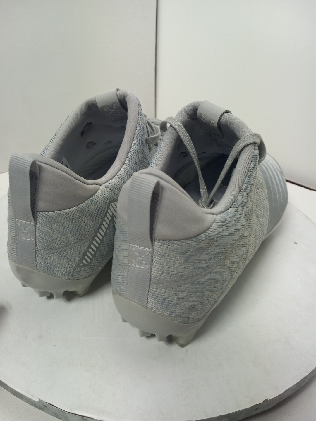 New Balance Burn X Low Gray Lacrosse Cleats Womens Sz 12 D Wide