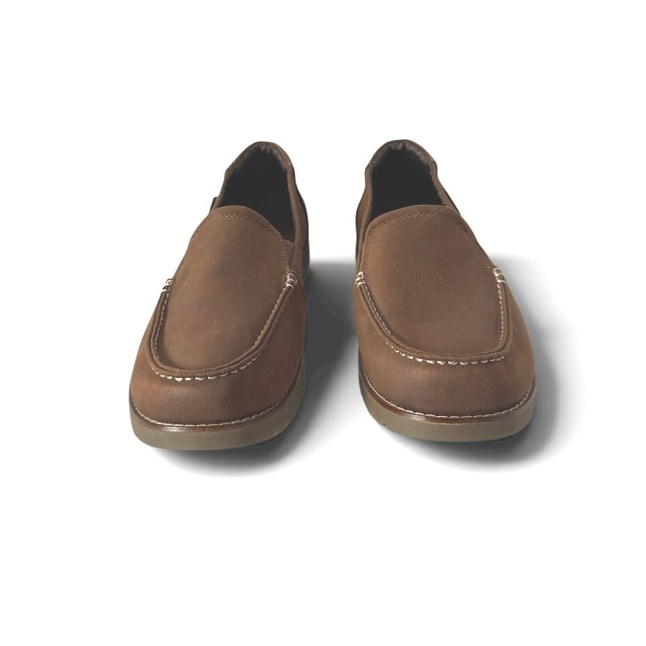 BOBS By Skechers Women’s Chill Lug Leather Slip On Moc Toe Loafers 11 M Brown