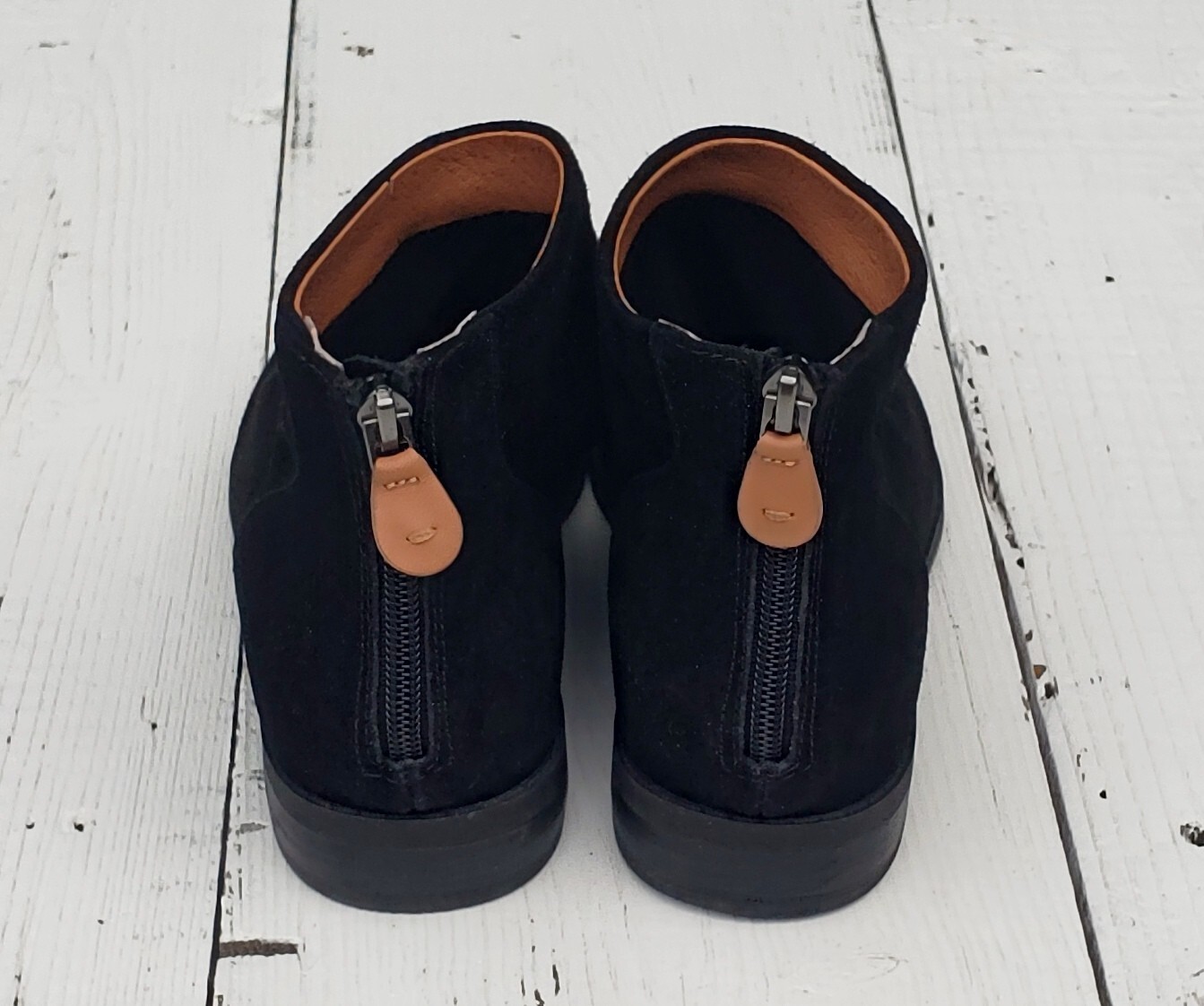 GENTLE SOULS Emma Suede Zip Bootie Black Size US 6 / UK 3.5 / EU 36 NEW
