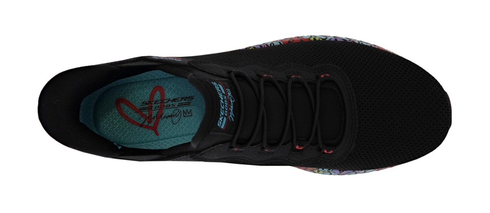 SKECHERS WOMEN’S BOBS SQUAD CHAOS – COLORSTRIDE MOTION 117253/BBK WALKING SHOES