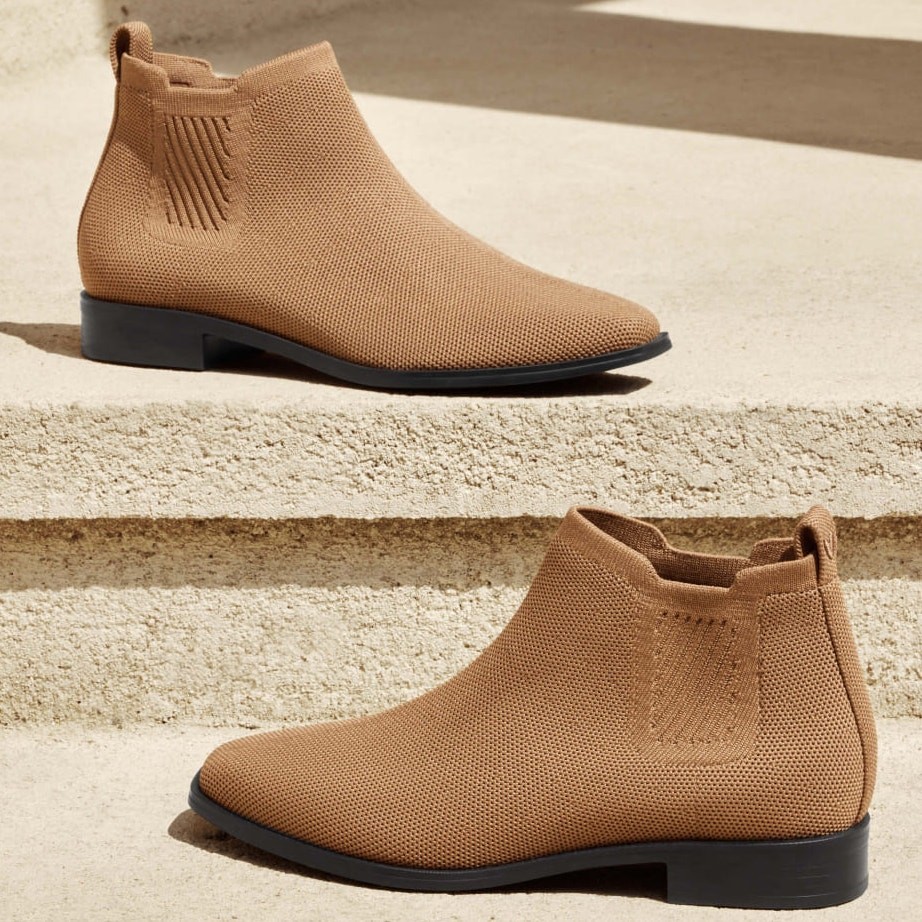 Vivaia Ryan Pro Slip On Water RPT Elegant Casual Chelsea Comfort Boot Nutmeg 9.5