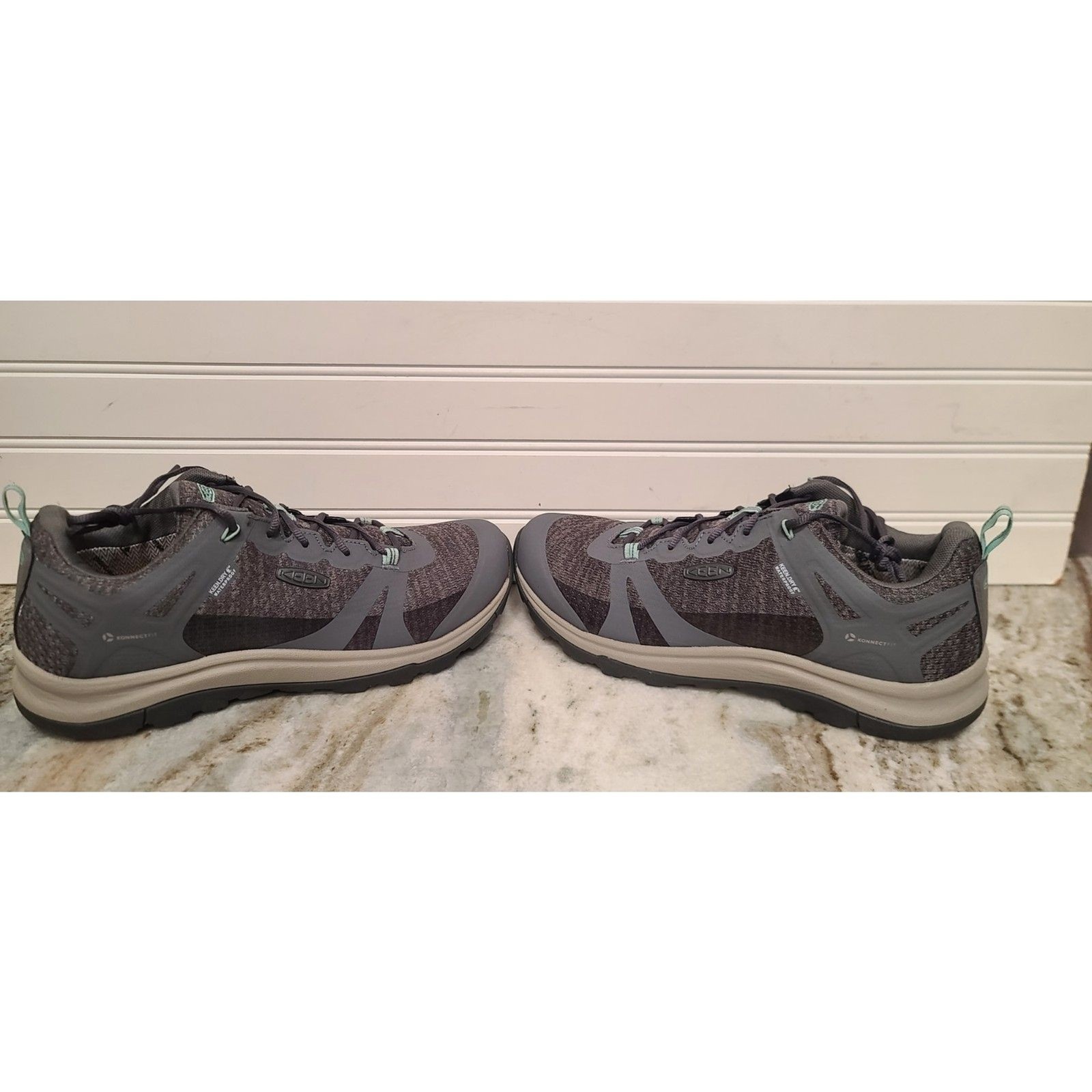 Keen Womens Terradora II Steel Grey/Ocean Wave Sneakers Size 10 NEW