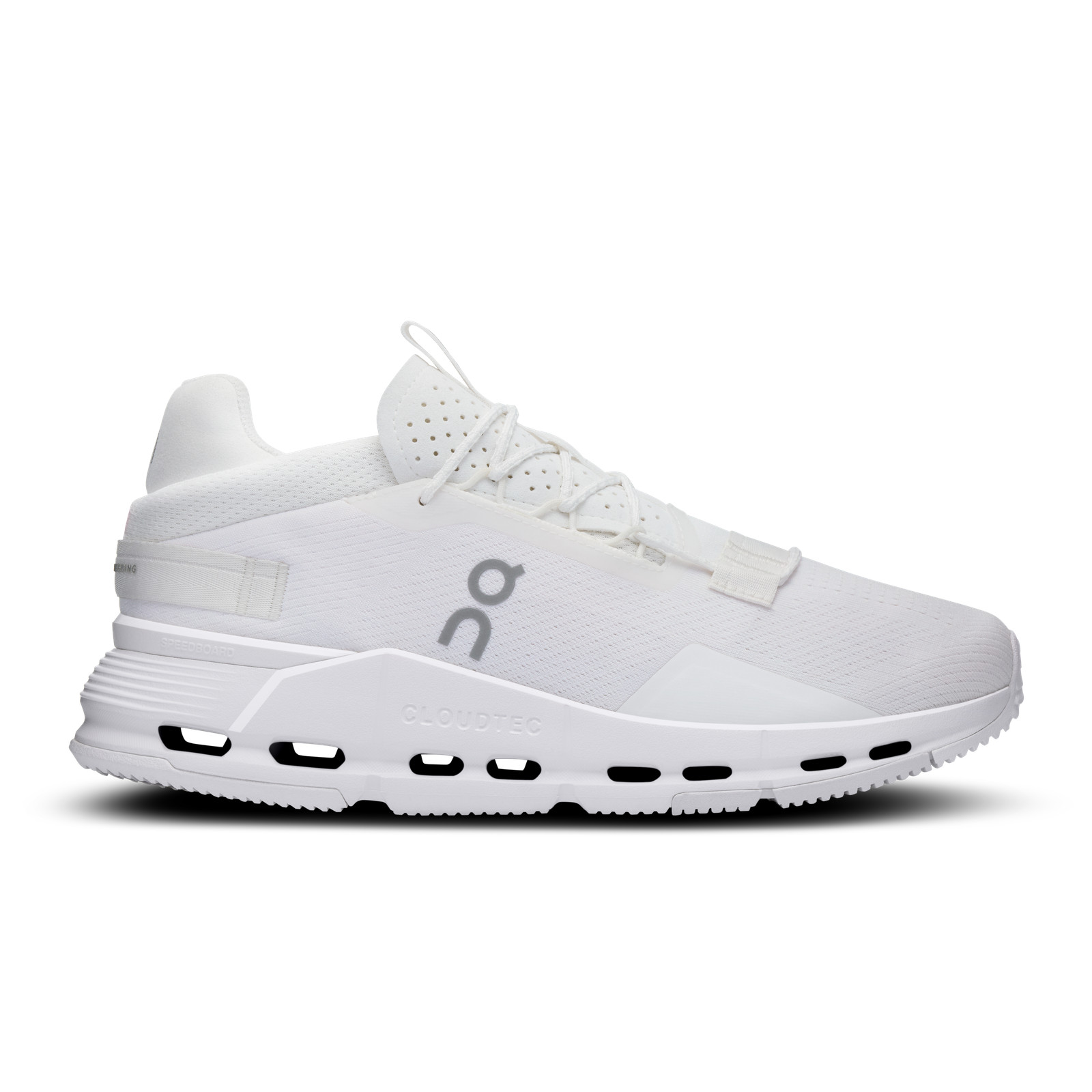 Women’s On Cloudnova 2, All White, 8 B Medium US