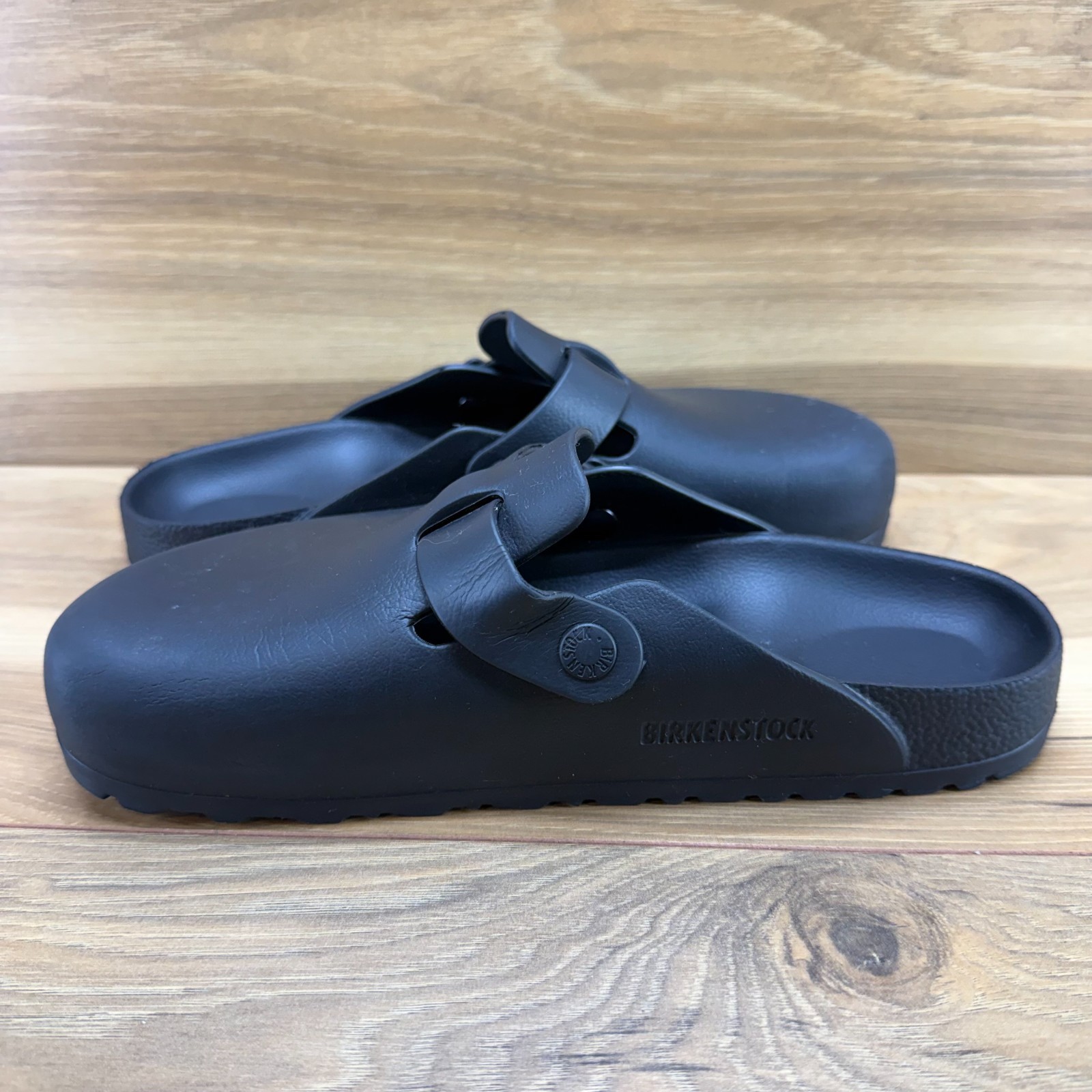 Birkenstock Boston Clog Eva Black 7 EU 38 Minimalist Old Money Casual Travel